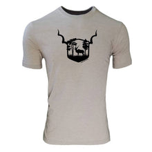 Load image into Gallery viewer, Stone Melange Kudu Emblem - Summer T
