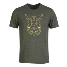 Load image into Gallery viewer, Army Green Melange GEO Rhino - Budget T (S to  4XL)
