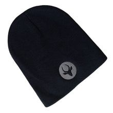Load image into Gallery viewer, Black Logo Beanie
