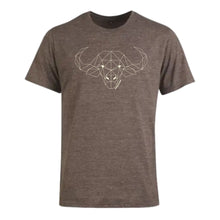 Load image into Gallery viewer, Brown Melange GEO Buffalo - Budget T (S to 4XL)
