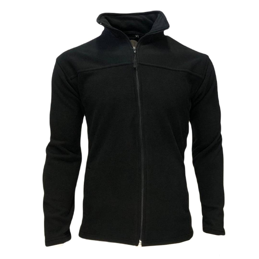 Winter Fleece Jacket - Black (SMALL TO 5XL)