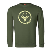 Load image into Gallery viewer, Olive Outline Logo V2 Sweater (S to 3XL)
