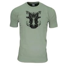 Load image into Gallery viewer, Khaki Olive Vlakvark T - Local Kids T (Age3to4 Left)
