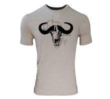 Load image into Gallery viewer, Stone Melange Buffalo Skull - Summer T
