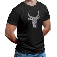 Load image into Gallery viewer, Black Woven Nguni - Summer T
