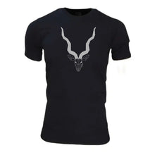 Load image into Gallery viewer, Black Geo Kudu T - Local Fit (MED &amp; XL LEFT)
