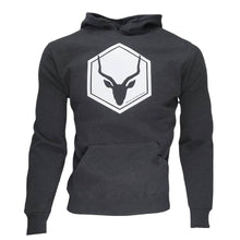 Load image into Gallery viewer, Charcoal Melange Premium Hoodie - Impala Emblem (Small to 3XL)
