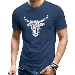 Navy Nguni Glass - Summer T