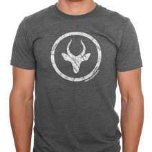 Load image into Gallery viewer, Charcoal Melange Outline Logo V2 - Summer T (M, L &amp; 2XL Left)
