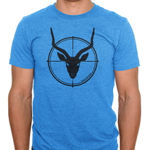 Load image into Gallery viewer, Blue Melange Impala Scoped - Summer T
