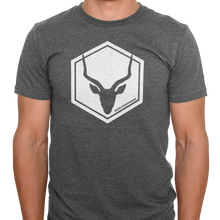 Load image into Gallery viewer, Charcoal Melange Impala Emblem - Summer T (S, M, L &amp; 2XL Left)
