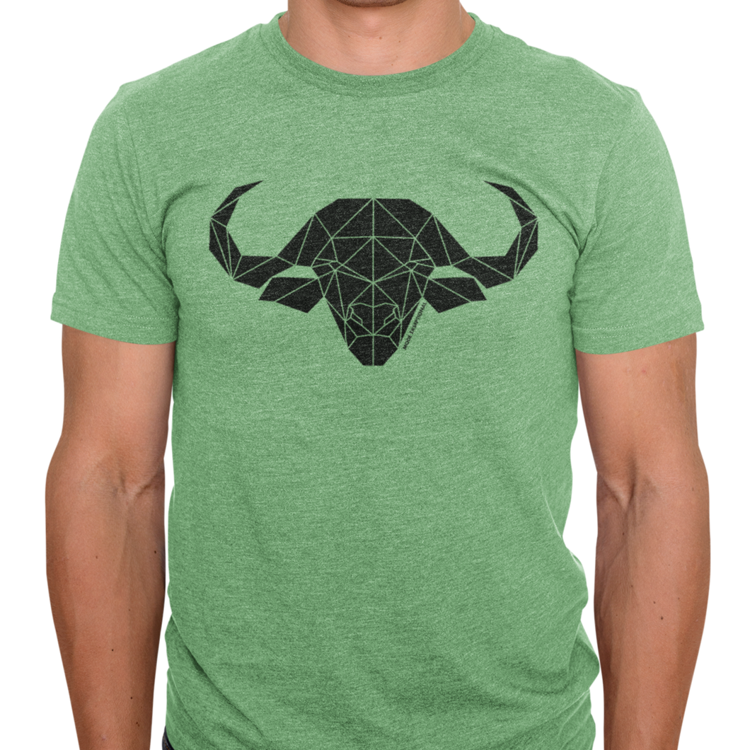 Green Melange Buffalo - Summer T (Small Left)