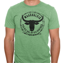 Load image into Gallery viewer, Green Melange WH Logo - Summer T
